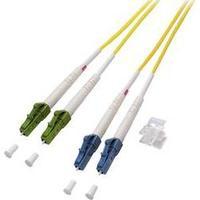 Fibreglass FOC Cable [1x LC/APC 8° plug - 1x LC/UPC plug] 9/125µ Singlemode OS2 20 m EFB Elektronik