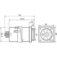 finder 880202300002 time delay relay timer dpdt co ai on delay di swit ...