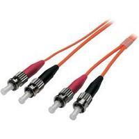 Fibreglass FOC Cable [1x ST plug - 1x ST plug] 62, 5/125µ Multimode OM1 7.50 m EFB Elektronik