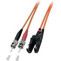 Fibreglass FOC Cable [1x E2000® plug - 1x ST plug] 50/125µ Multimode OM2 1 m EFB Elektronik