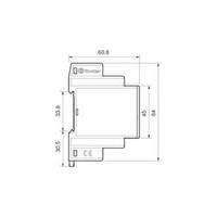 Finder 14.01.8.230.0000 Time Delay Relay, Timer, 1 NOC 230 V/50-60 Hz IP20