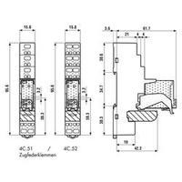 finder 4c5290240050 8a relay interface module 2 changeover contacts 24 ...