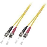 Fibreglass FOC Cable [1x ST plug - 1x ST plug] 9/125µ Singlemode OS2 7.50 m EFB Elektronik