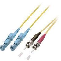 fibreglass foc cable 1x e2000 plug 1x st plug 9125 singlemode os2 10 m ...