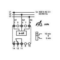 finder 713184001010 10a over under voltage monitoring relay 3 phase 40 ...