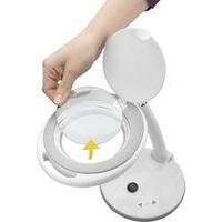 Fixpoint LED Table Magnifying Lamp, 5 W FixPoint 45274 Magnifying glass diameter: 100 mm