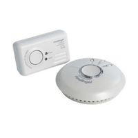 FireAngel LED Display Smoke Alarm & Carbon Monoxide Alarm Pack of 2