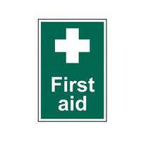 first aid pvc 200 x 300mm
