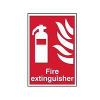 fire extinguisher pvc 200 x 300mm