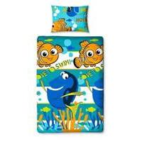 Finding Dory - Single Rotary Pattern Duvet