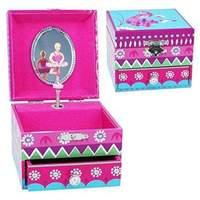 fiesta small music box blue