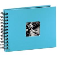 Fine Art Spiral Bound Album 24x17cm 50 black pages (Turquoise)