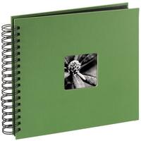 Fine Art Spiralbound Album 28 x 24cm 50 black pages Apple-green