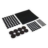 Fixman Self-adhesive Pads Set 125pce 125pce Black