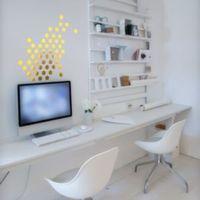 fine dcor gold dots gold self adhesive wall sticker