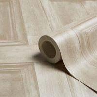 fine dcor wood panel cream wallpaper