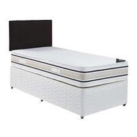 Firm Support Reflex Foam Divan Set Small Double 2 Foot End Drawers