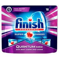 Finish Quantum Dishwasher Tablets Regular 18s