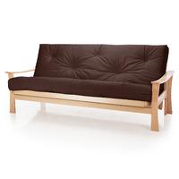 Fiji 3 Seater Sofa Bed Louisa Chocolate