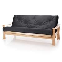 Fiji 3 Seater Sofa Bed Victoria Steel