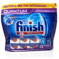 Finish Dishwasher Tablets Quantum Max 18pk