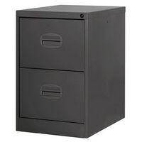 filing cabinet kontrax black steel h x w x d 711 x 458 x 622