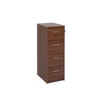 FILING CABINET, 4 DRAWER WALNUT CLASSIC FURNITURE