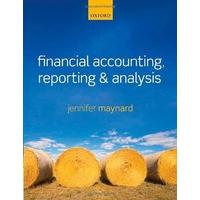 Financial Accounting, Reporting, and Analysis