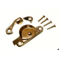 Fitch Sash Latch Fastener Catch Solid Eb Brass Plated with Screws ( pack of 24 )