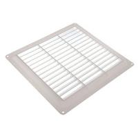 Fixed Louvre Air Vent Grille for Openings Up to 9 X 9 229MM 229MM ( pack of 25 )