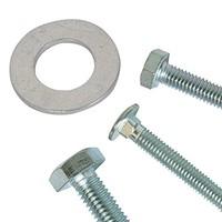 FIXMAN 871110 Coach Bolt and Set Screws Pack - Silver (580-Piece)