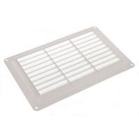 Fixed Louvre Air Vent + Flyscreen for Openings Up to 9 X 6 229MM 152MM ( pack 50 )