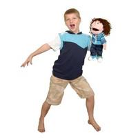 Fiesta Crafts White Boy Moving Mouth Hand Puppet