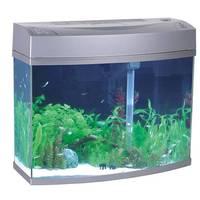 Fish R Fun 20L Panoramic Slim Bow Front Fish Tank - White
