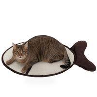 Fish-Shaped Vario Scratching Pad - 70 x 40 cm (L x W)