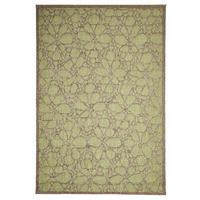 Fiore Green Geometric Outside Rug - Floorit 135x190