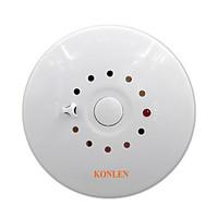 Fire Smoke Detector and Heat Temperature Sensor Alarm 2 in 1 Combination Detector Wired 12V for House Safety
