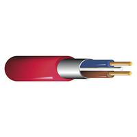 Fireproof cable 2 Core 2.5mm 100m Fire Resistant Red - 190002