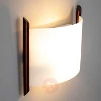 Filippa Elegant Glass Wall Lamp