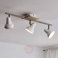 Filipina  3-bulb Vintage-look LED ceiling lamp