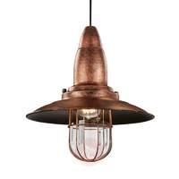 Fisherman - pendant light w/ antique copper finish