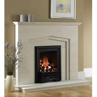 Fireside Eleanor Limestone Fireplace