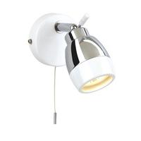 firstlight 8201 marine white 1 light bathroom wall spotlight