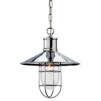 firstlight 2306 crescent 1 light hanging ceiling lantern in chrome