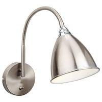 Firstlight Bari 3470 Brushed Steel Flexible Swiched Wall Lamp