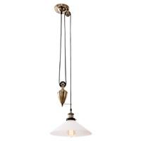 firstlight 5903 empire 1 light rise and fall ceiling pendant light in  ...