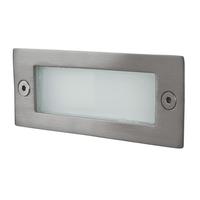 Firstlight 8101 Rectangle LED Wall Or Step Light, Rated IP44