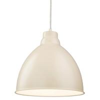 Firstlight 2311 Union 1 Light Dome Ceiling Pendant in Cream Finish