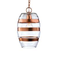 Firstlight 2347 Craft Copper and Glass Ceiling Pendant Light