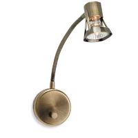 Firstlight Roman 3215 Antique Brass Single Flexi Spotlight